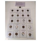 Wheat pennies mixed years