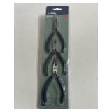 3 pc Mini pliers set