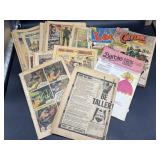 Old comic books, G.I. combat, Cheyenne kid, &