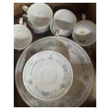 American Limoges China set in the Salem Heritage