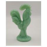 Modern jadeite rooster 4.5"