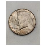 1965 Kennedy half dollar