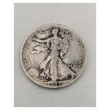 1943 walking liberty half dollar