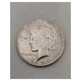 1923 silver peace dollar