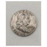 1963 Franklin half dollar