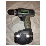 Genesis GCD18CP 18V cordless drill driver.
