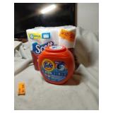 6 Roll Of Scott Paper Towel& Tide Pods 42 Count