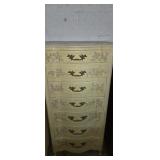 John widducomb floral pattern chest of drawers