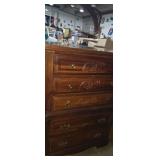 Broyhill chest of drawers with fruit pattern