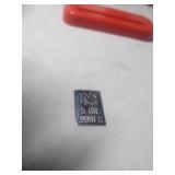 5 Grains Of .999 Fine Silver
