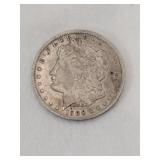 1900 Morgan silver dollar