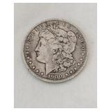 1900 Morgan silver dollar