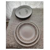 Corelle plates 2 different designs