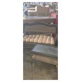 Wicker woven love seat (outdoor ) with matching