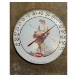 13" Coca-Cola wall thermometer