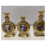 Le Mieux China 24k Gold Gilded Parfumerie Bottles