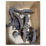Old Victor coil spring animal traps