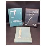 1957, 1958, 1959 Palladium yearbooks