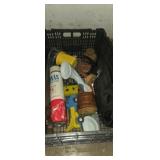 Toy truck hand tools tape canister and more