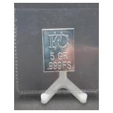5 Grains Of .999 Fine Silver