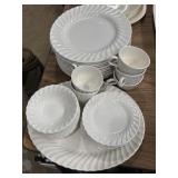 Sheffield Bone White ironstone dinnerware, 34