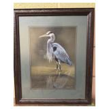 Great White Heron Signed and Numbered Photo Print