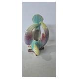 Pottery Ceramic Cockatoo Bird Parrot Wall Pocket