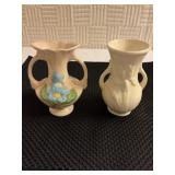 Hull art pottery Blue magnolia pattern 6 x 3.