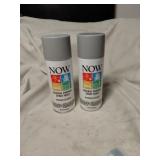2 Cans Of Gray General Purpose Spray PaintBrand