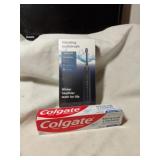 VIBRATING TOOTHBRUSH AND COLGATE BRAND NEW IN