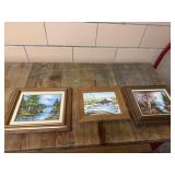 Landscape Art by Campbell, and others 2@ 15ï¿½x13ï¿½
