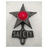 Modern Safety star license plate topper