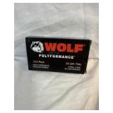 Wolf 223 ammo 20 rounds
