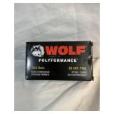 Wolf 223 ammo 20 rounds