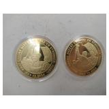 2 Donald Trump 2024  medallions