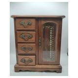 Jewelry box w/ mixed jewelry