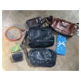 New purses, wallets, scarf, and belt