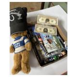 Collection of Colts memorabilia, including pony