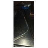 Saw and crowbar