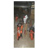 Gardening supplies weed killer. Flack and decker,