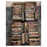 130+ DVDs All cases have discs, clean