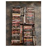 130+ DVDs All cases have discs, clean