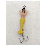 Vintage Stream-Eze virgin mermaid novelty fishing