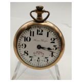 Trans Pacific 21 jewels pocket watch