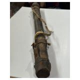 Primitive bamboo quiver, 23" long