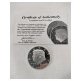 2017 Donald Trump certificate of Authenticity