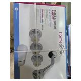Homepointe Bright Chrome Finish Tub and Shower