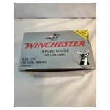 Winchester 12 gauge rifled slugs 15 rounds