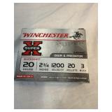 Winchester 20 gauge Buckshot 5 rounds