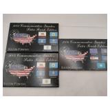 2005 and 2006 Commemorative quarters satin